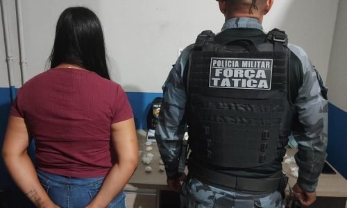 Mulher-presa-por-trafico-de-Drogas-em-Lucas-Portal-JVC